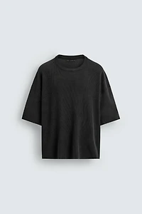 PRINTED KNIT T-SHIRT