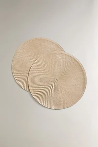 ROUND PLACEMAT (PACK OF 2)
