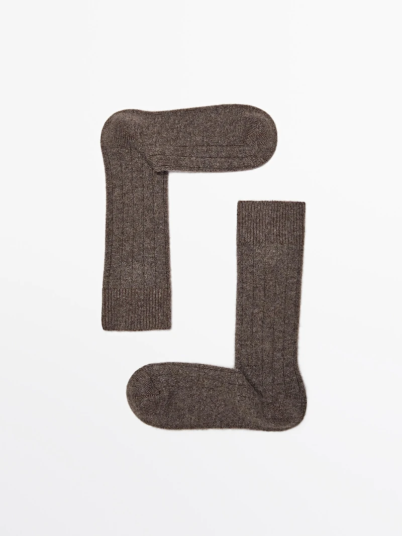 Cashmere blend socks