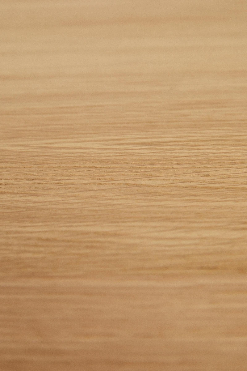 WOOD AND METAL OFFICE DESK
