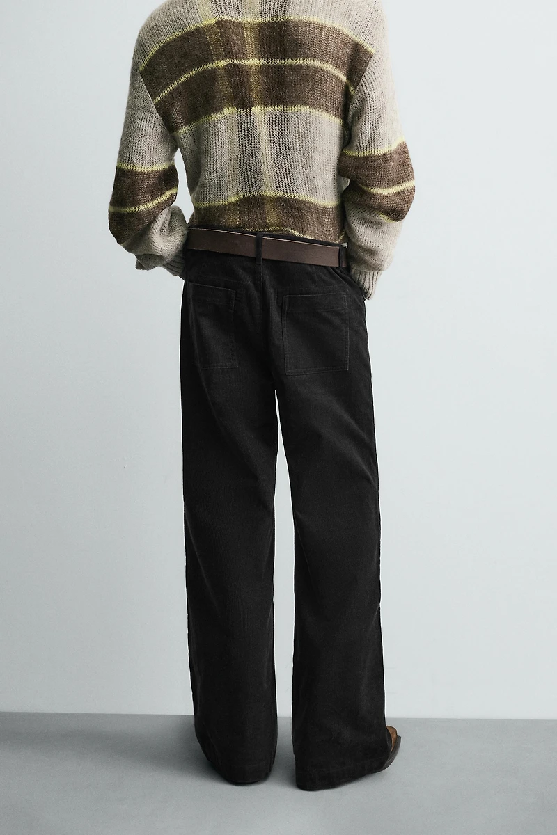 FLARE CORDUROY PANTS