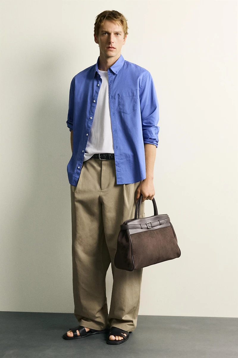 BELT DETAIL HANDBAG