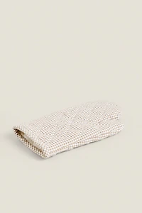 GINGHAM OVEN GLOVE