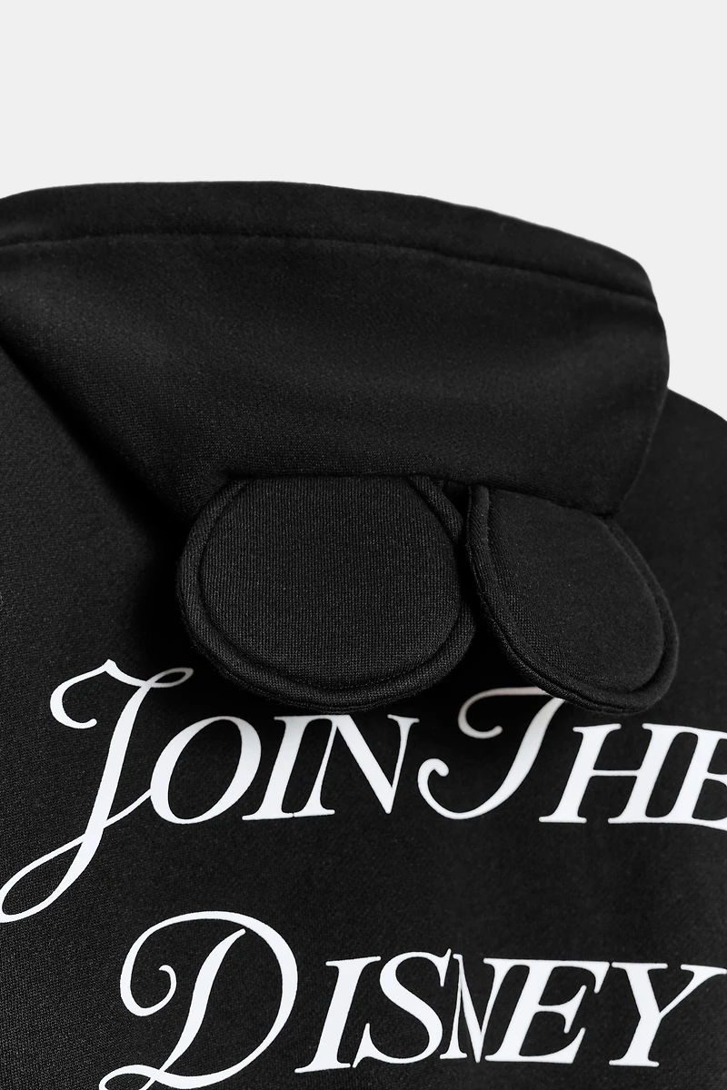 ©DISNEY TEXT SWEATSHIRT