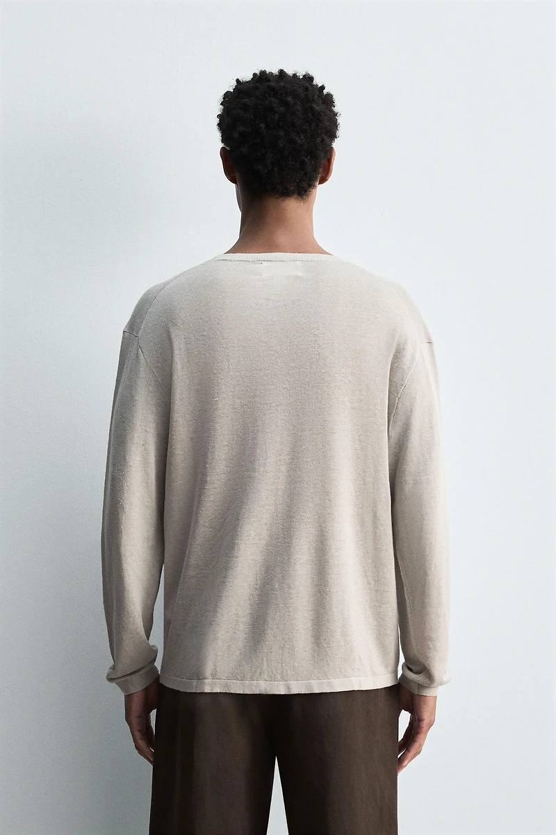 LIGHTWEIGHT 100% HEMP SWEATER