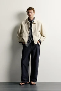 RELAXED FIT STUDDED JACKET