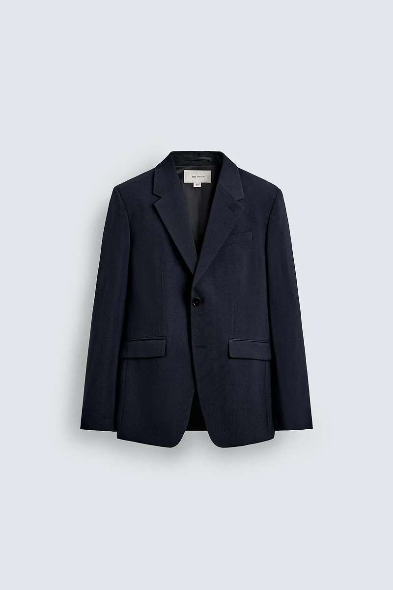 100% WOOL SUIT BLAZER
