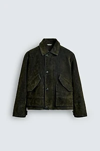 VELOUR TWILL JACKET