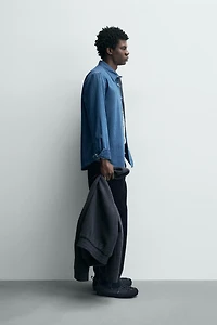 RELAXED FIT DENIM SHIRT