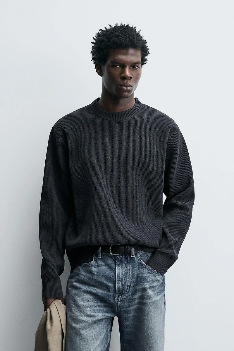 CHENILLE TEXTURED JUMPER