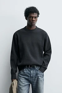 CHENILLE TEXTURED JUMPER