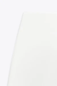 TWILL WIDE LEG PANTS