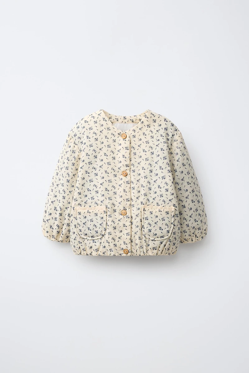 FLORAL PRINT JACKET