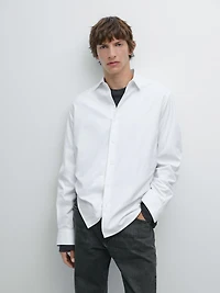 Chemise twill regular fit