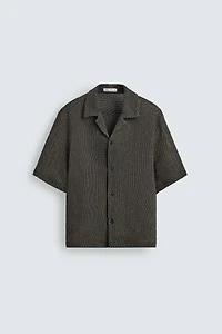 RELAXED FIT TEXTURED SHIRT