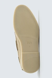LEATHER BOAT SHOES
