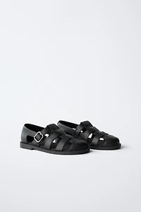 BUCKLED FISHERMAN SANDALS