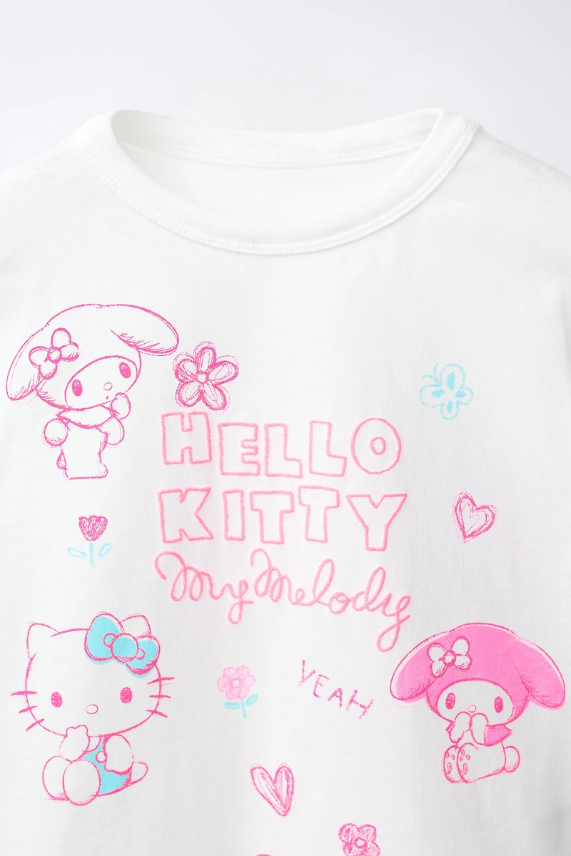EMBROIDERED HELLO KITTY © SANRIO T-SHIRT