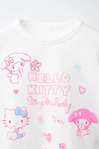 EMBROIDERED HELLO KITTY © SANRIO T-SHIRT