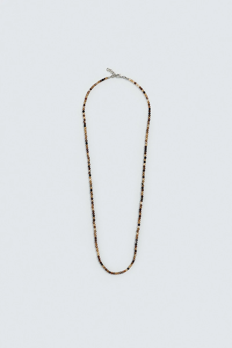 STONE BEAD NECKLACE