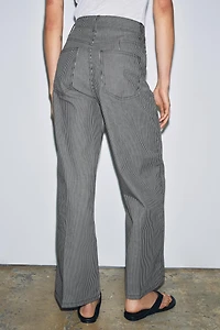 ZW COLLECTION WIDE LEG HIGH-RISE JEANS