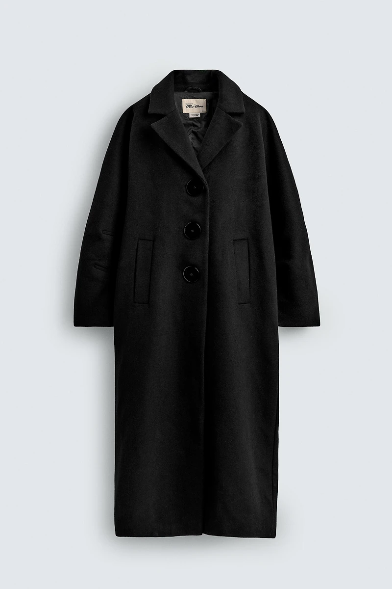 OVERSIZE LONG COAT HARRY LAMBERT FOR ZARA X DISNEY