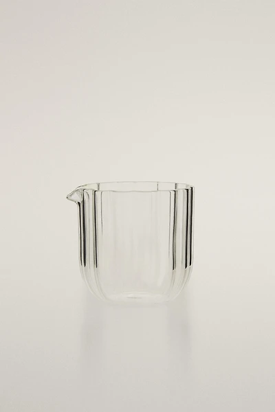 BOROSILICATE GLASS CREAM PITCHER