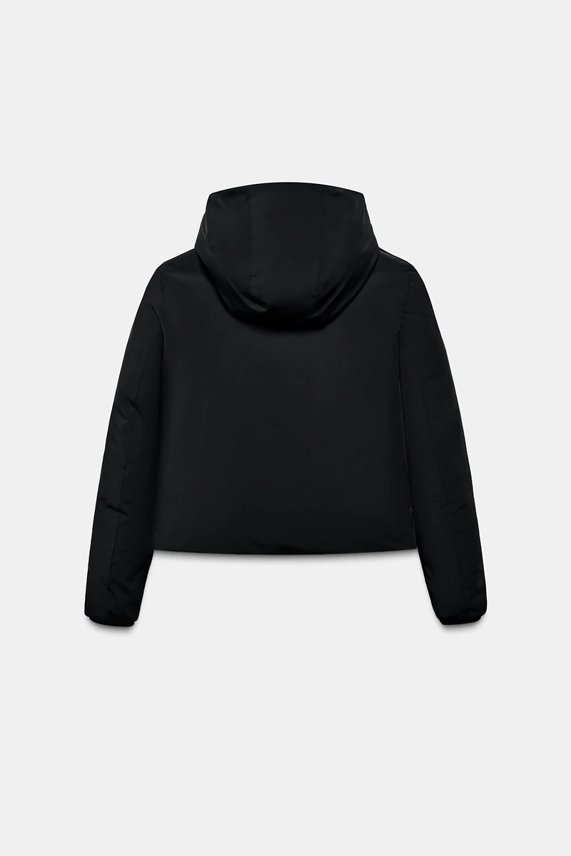 ANORAK À CAPUCHE DÉPERLANT COUPE-VENT