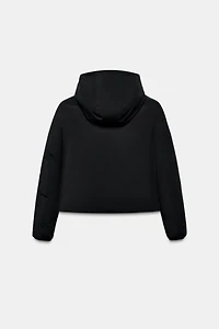 ANORAK À CAPUCHE DÉPERLANT COUPE-VENT