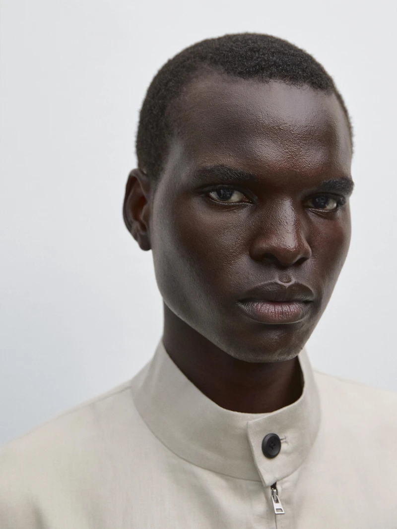 Veste légère 100 % lin