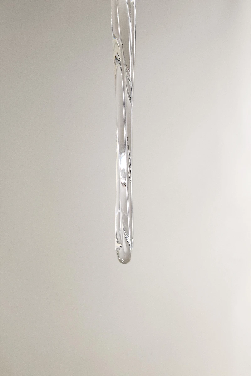 DÉCORATION SAPIN VERRE GOUTTE NOËL