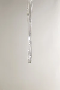 DÉCORATION SAPIN VERRE GOUTTE NOËL