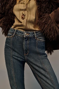 Z1975 MID-RISE SEAM FLARE JEANS