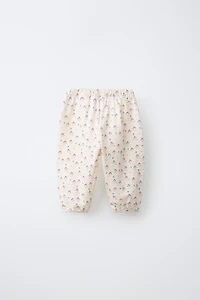 HOUSE PRINT BAGGY PANTS