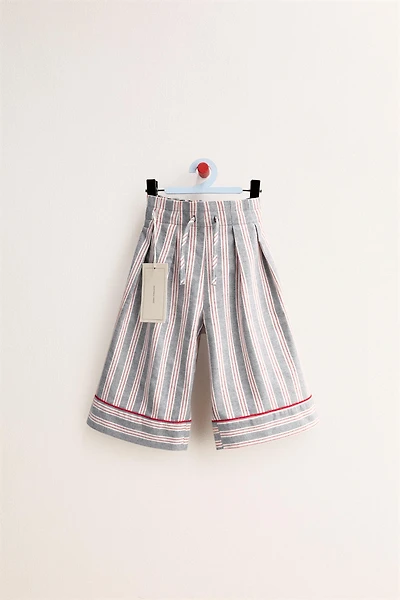 ZARA TIMELESS - STRIPED WIDE LEG PANTS