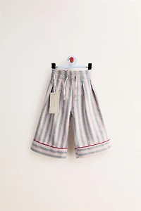 ZARA TIMELESS - STRIPED WIDE LEG PANTS