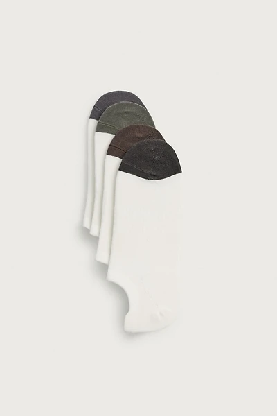 PACK OF 4 INVISIBLE SOCKS