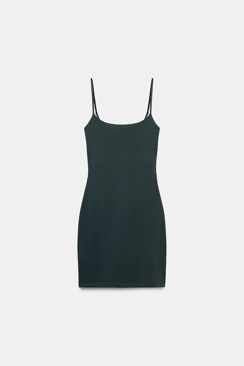 POLYAMIDE BLEND STRAPPY DRESS