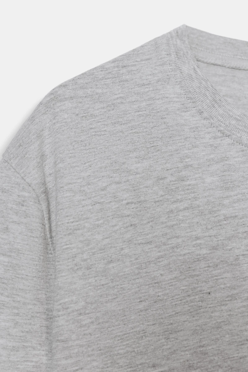 BASIC COTTON T-SHIRT