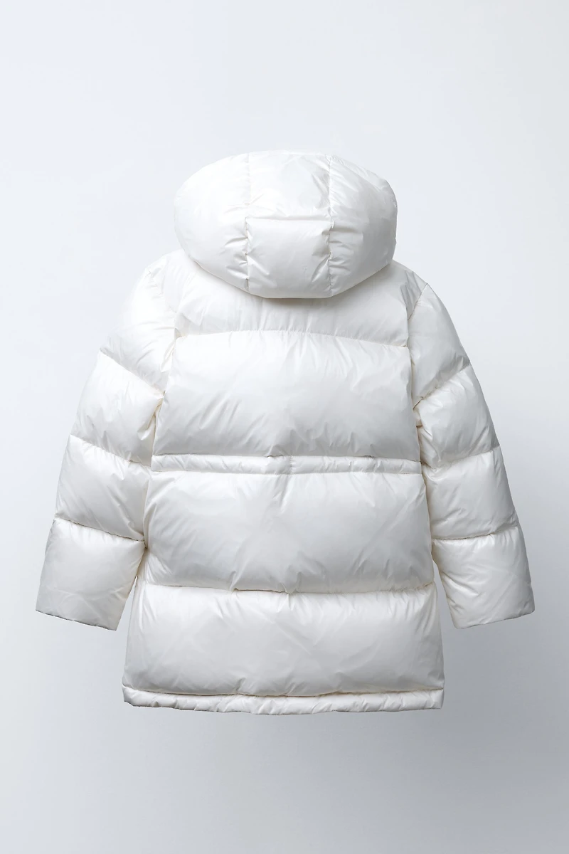 WATER REPELLENT FEATHER AND DOWN JACKET