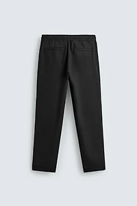 RELAXED FIT COTTON - LINEN PANTS