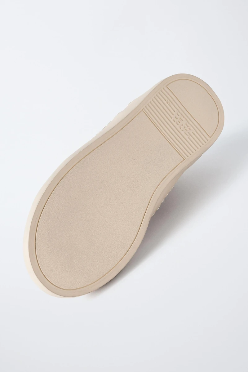 SPARKLY HIGH-TOP SNEAKERS