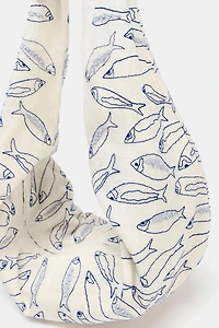 BOW PRINT BAG