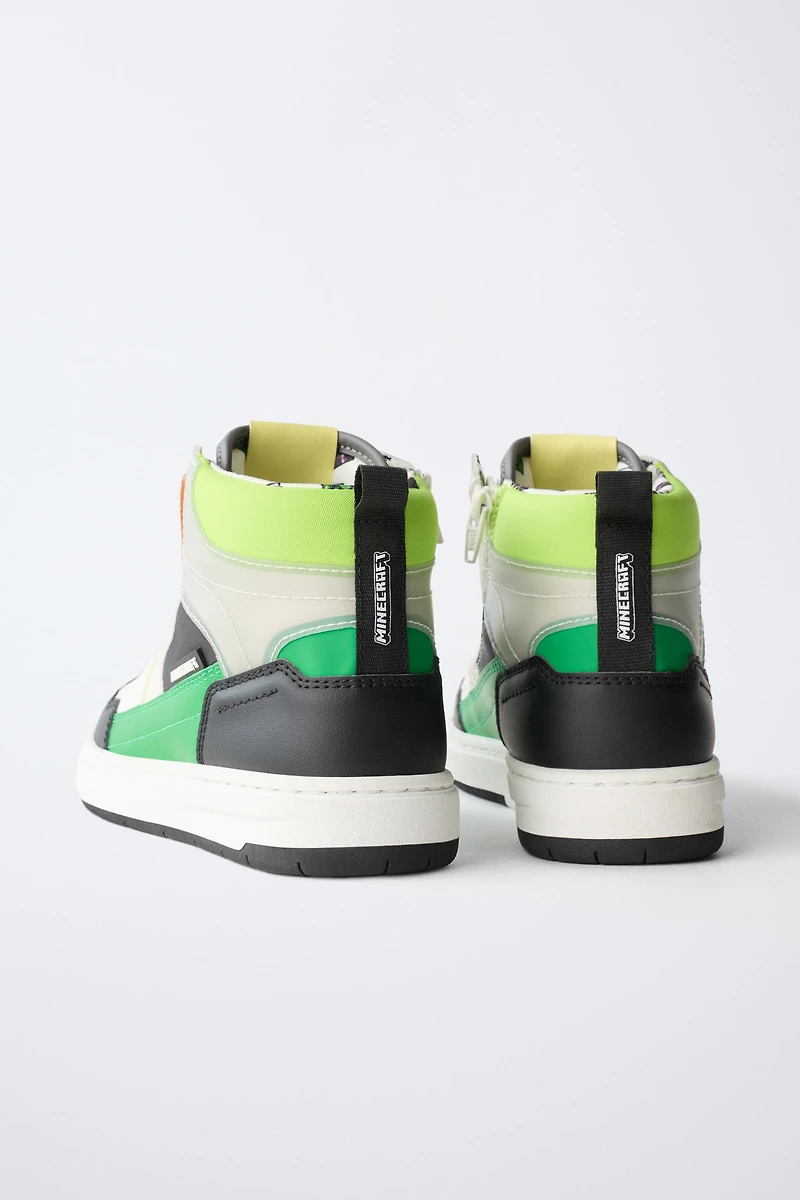 MINECRAFT © MOJANG AB. ™ HIGH TOP SNEAKERS