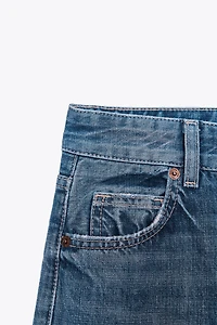 JEANS TRF WIDE LEG TAILLE HAUTE FULL LENGTH