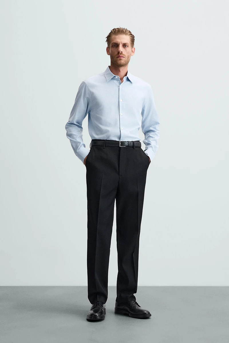 EASY CARE TEXTURED SHIRT