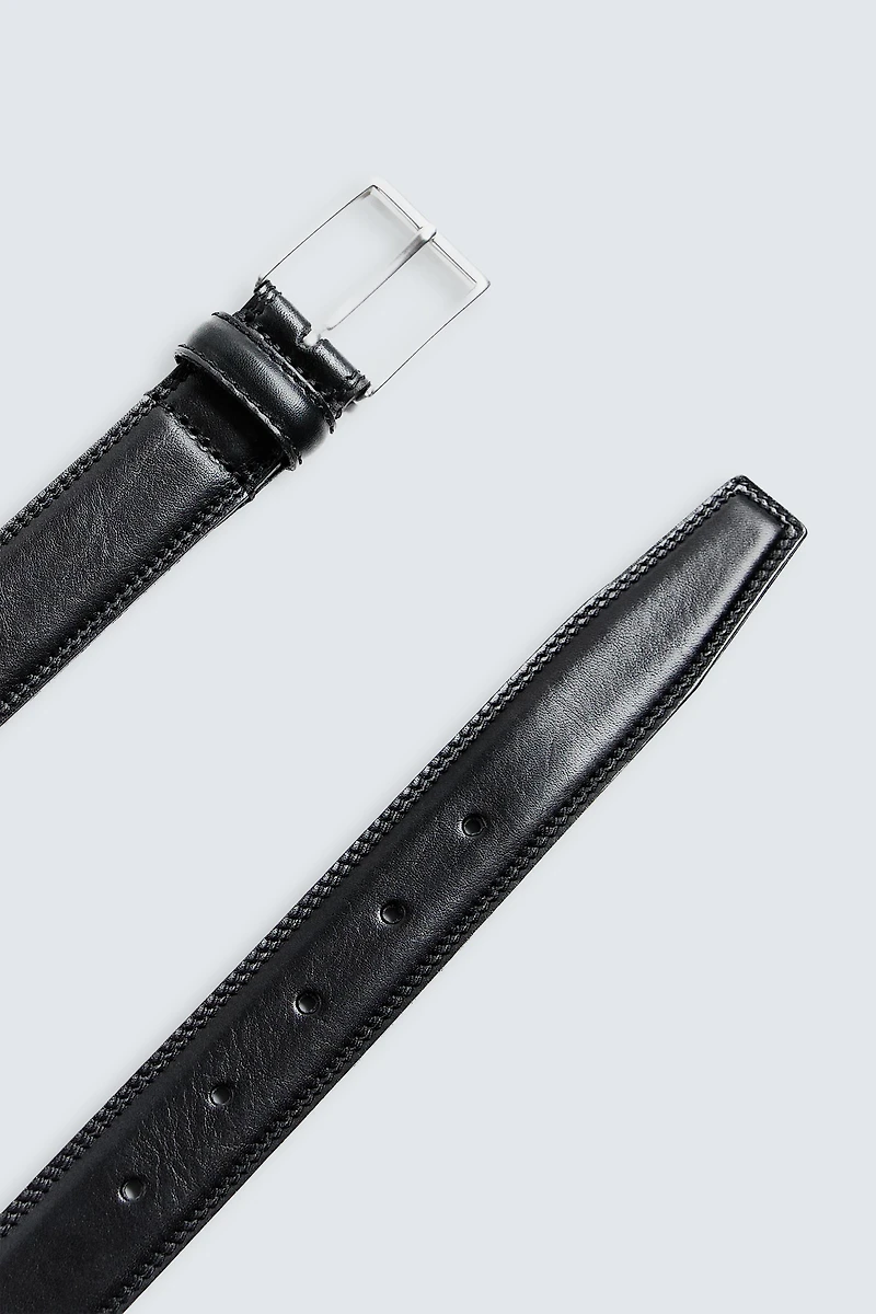 LEATHER DRESS BELT