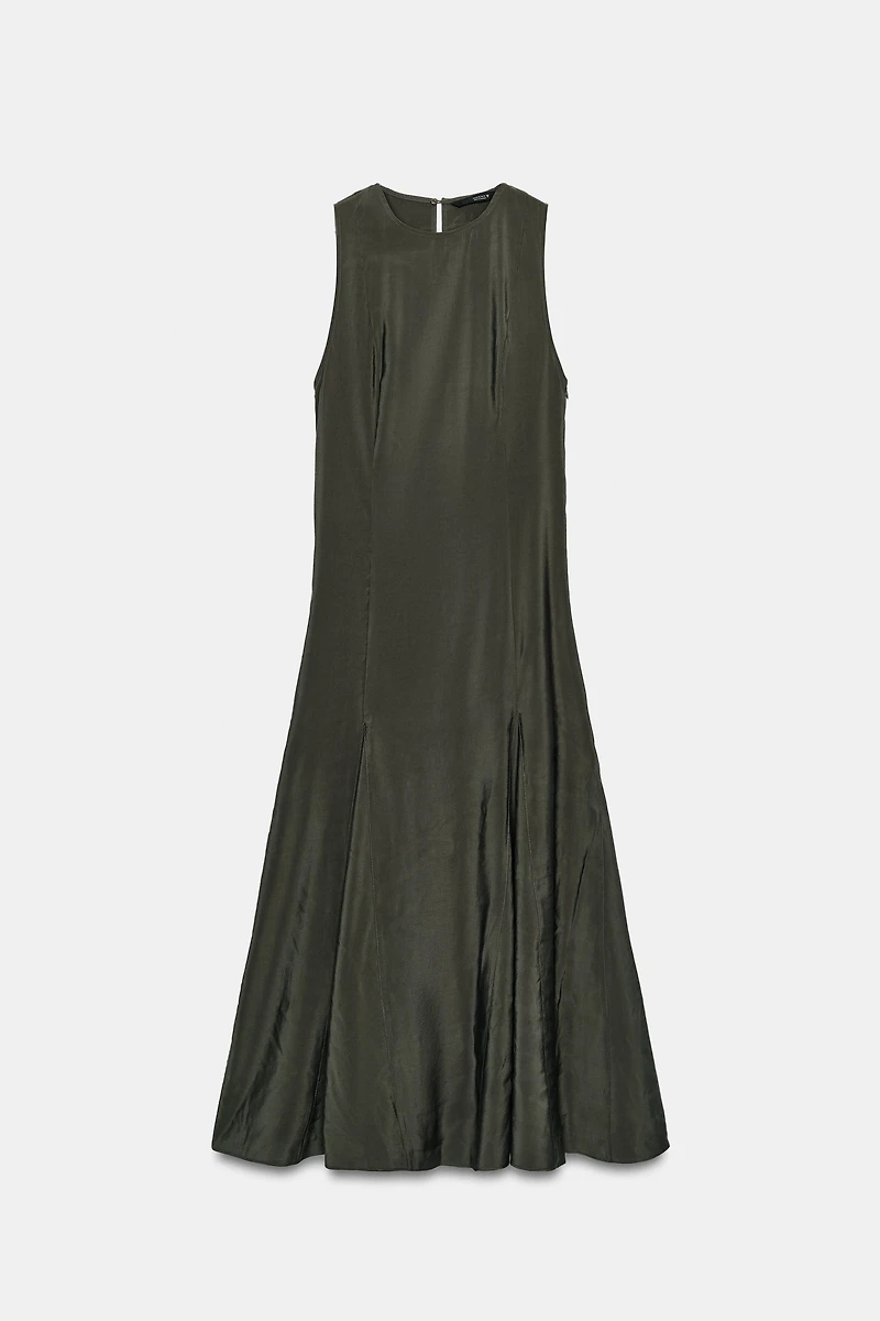 FLOWY MIDI DRESS