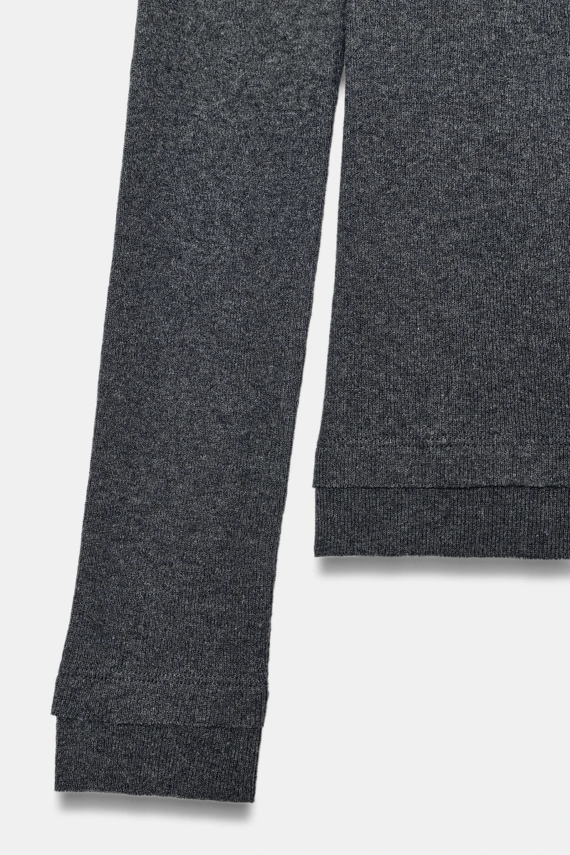 RIBBED BOATNECK T-SHIRT