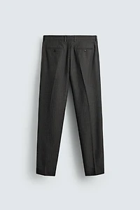 PINSTRIPE SUIT PANTS